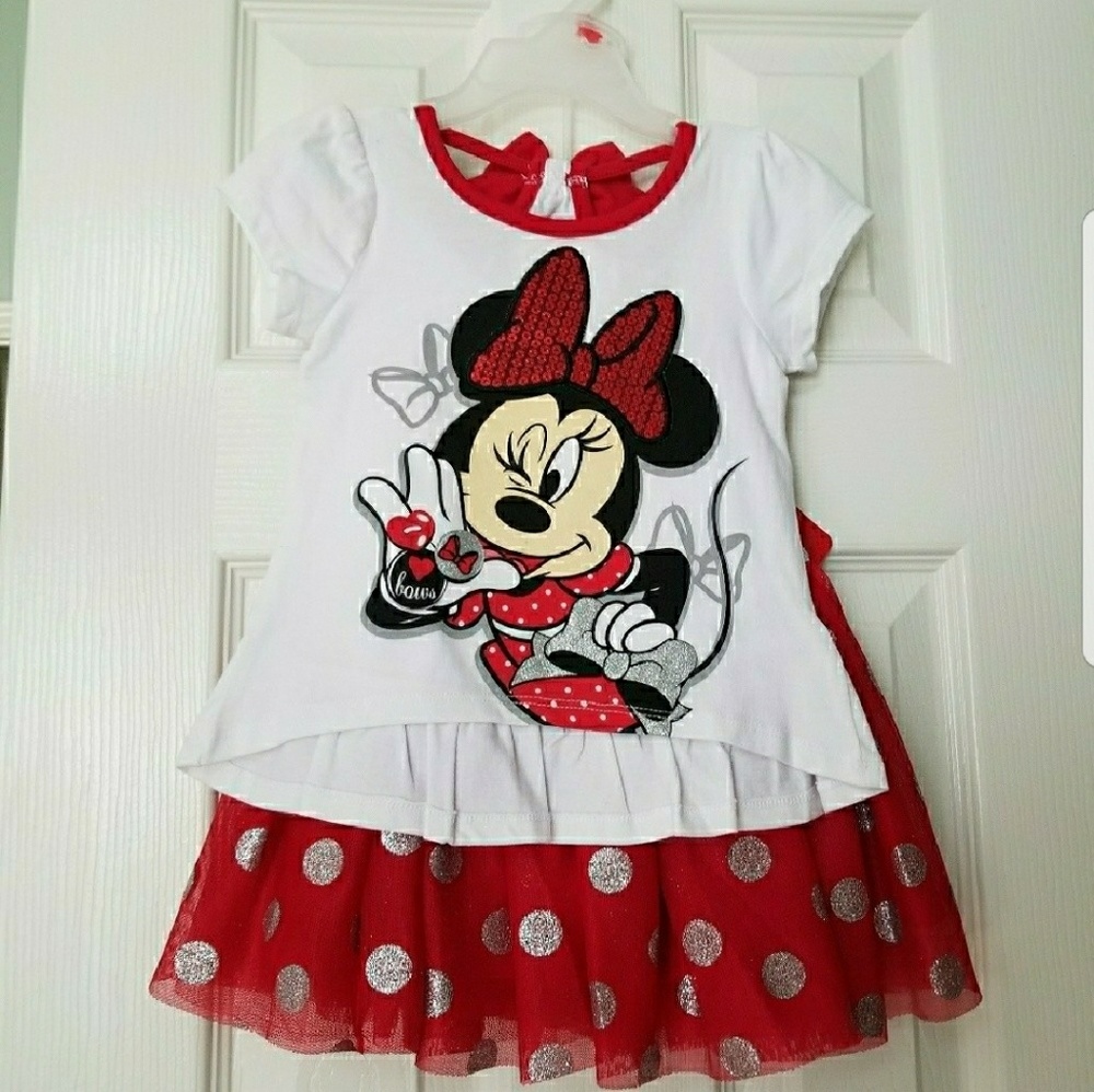 2 pc Minnie Mouse set